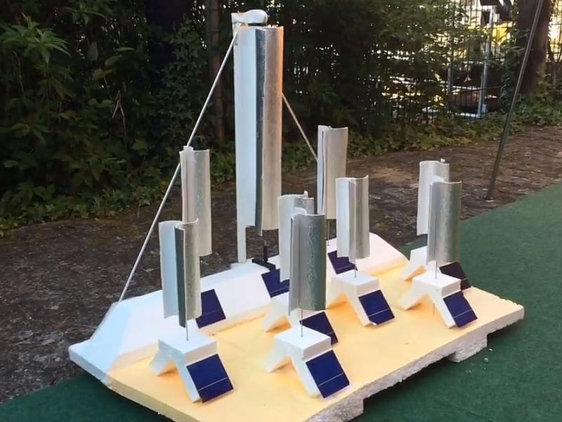 Installation Energiewende - Land Art (Wettbewerbsbeitrag)